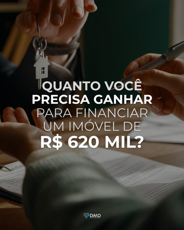 Se você está pensando em comprar um imóvel de R$ 620 mil, precisa entender uma coisa:

👉 Não é só o valor do imóvel que importa, e sim a renda que o banco exige.

Mas calma:
existem estratégias que podem facilitar (e muito) a aprovação.

Se quiser entender o seu cenário real, entre em contato conosco e faça uma simulação personalizada para o seu caso.